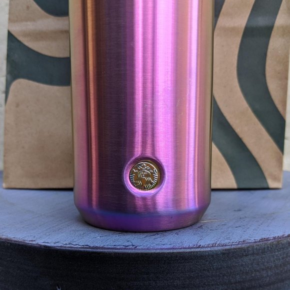 NWT Fall 2020 Insulated Ombre Pink & Yellow Bottle - Picture 7 of 12